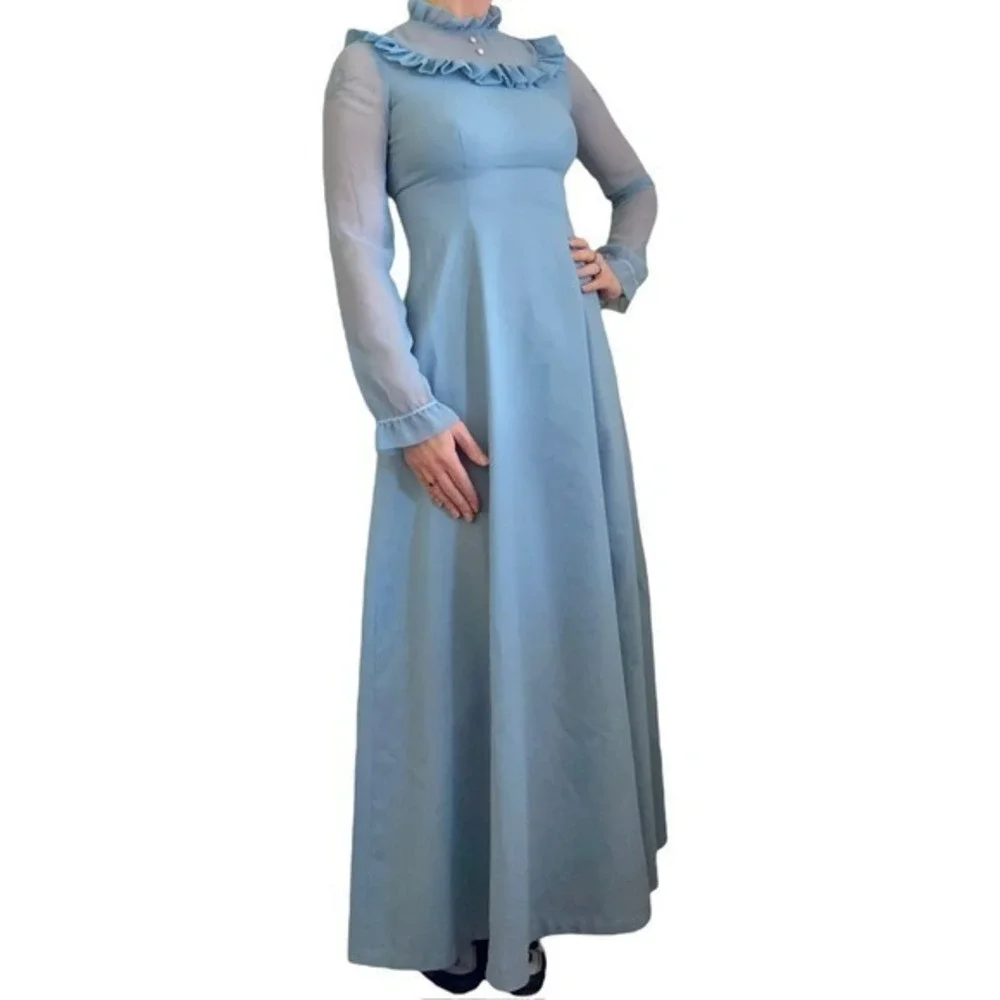 bridesmaids dresses for the beach Petal & Pup Women's Ciao Ruffles Maxi Dress